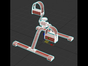 Mini Pedal Exercise Bikes 3D Model