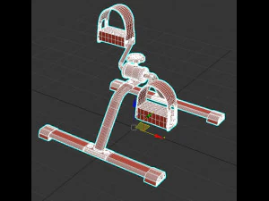 Mini Pedal Exercise Bikes 3D Model