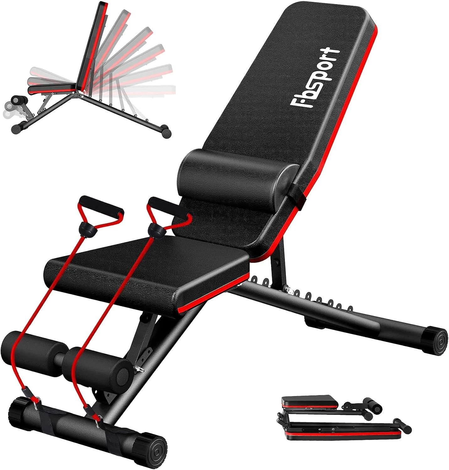 Ławka do ćwiczeń z możliwością regulacji Model 3D .c4d .max .obj .3ds .fbx .stl .blend 