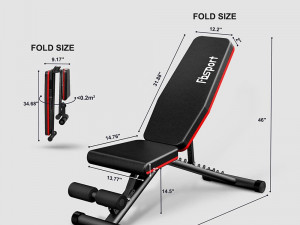 Weight Bench Adjustable Model 3D