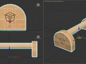 V3 Low Rise Long Parallel Bars for Fitness 3Dモデル