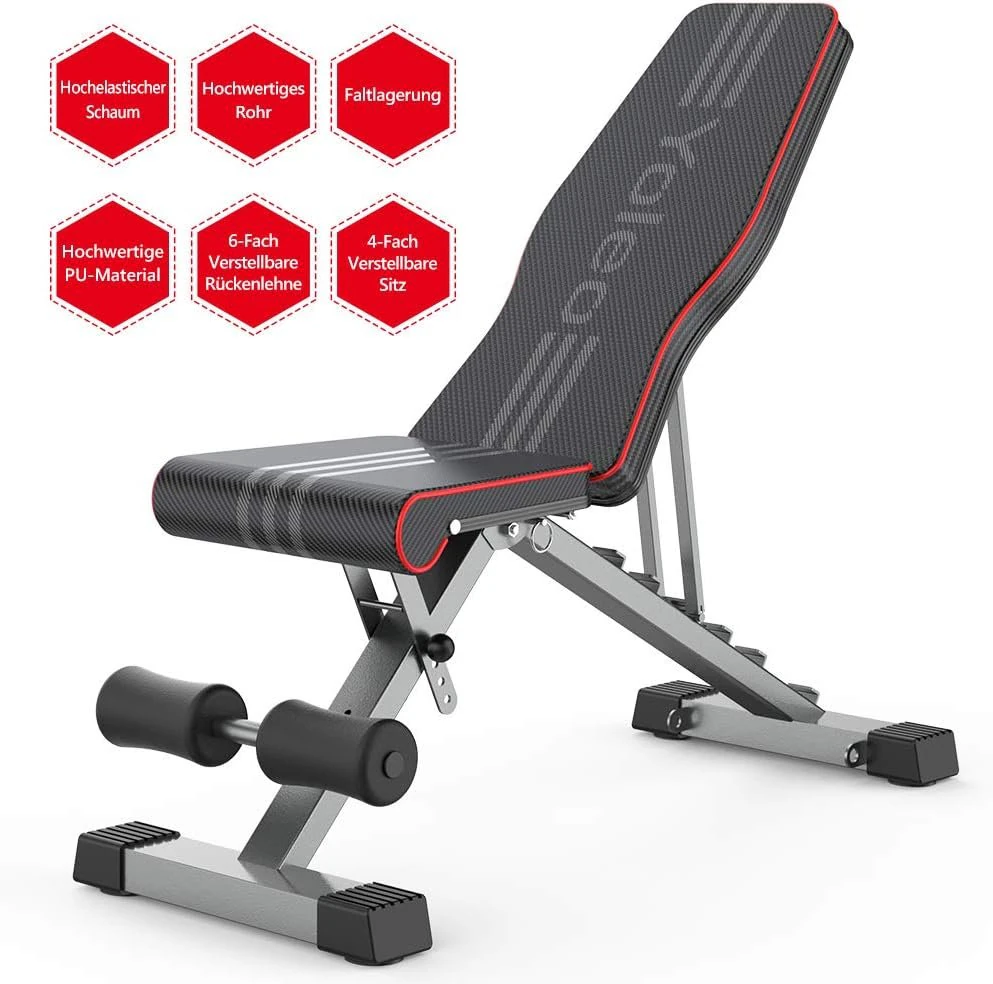 Multifunction Weight Bench 3D Model .c4d .max .obj .3ds .fbx .stl .blend 