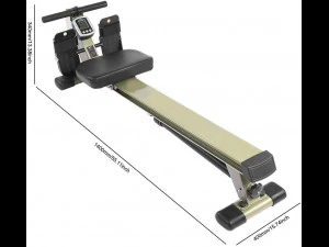 Metal Fitness Rowing Machine 3D Model