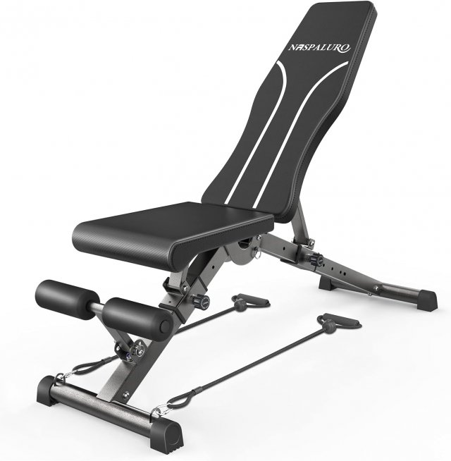 Foldable Weight Bench 3D Model .c4d .max .obj .3ds .fbx .stl .blend 