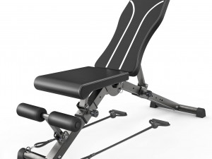Foldable Weight Bench 3D Модель