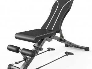 Foldable Weight Bench 3D Model