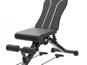 Foldable Weight Bench 3D Model