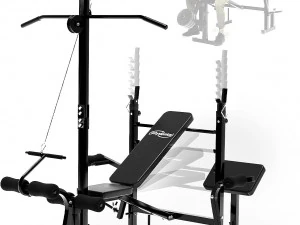 다기능 웨이트 벤치 3D 모델