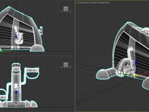 Mini Exercise Bike Modelo 3D