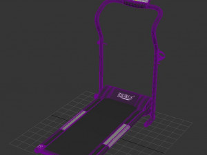 Room Runner Electric Foldable High Performance 3D Model