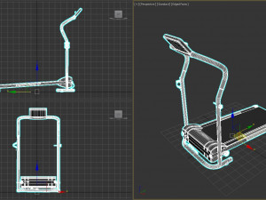 Room Runner Electric Foldable High Performance 3D Model