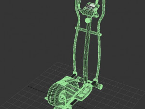 Elliptical Trainer 3D 모델