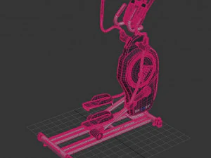 Ellittica Professionale - Bici Ellittica Ergonomica 3D Model