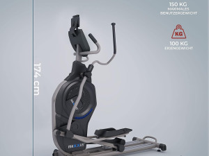 Ellittica Professionale - Bici Ellittica Ergonomica 3D Model