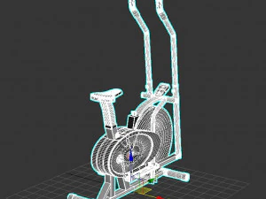 Orbitrek Exercise Cycle 3D Model