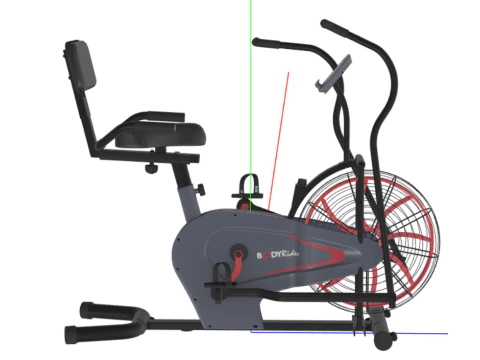 Body Rider BRF980 Upright Air Resistance Fan Bike 3D Model
