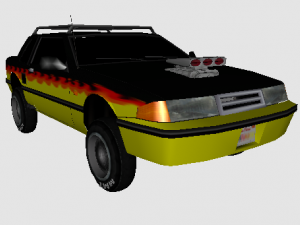 Bravura tunder modelo 3D 3D Model