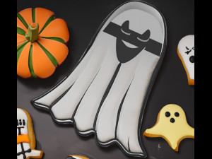 Ghost Cookie Cutter 3D Модель