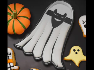 Ghost Cookie Cutter 3D Model