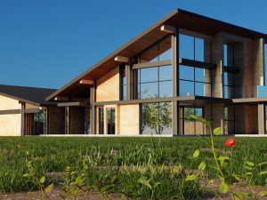 Exterior house design 3D Model