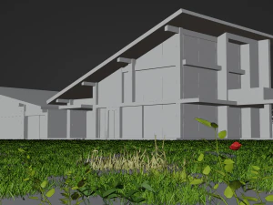 Exterior house design 3D Model