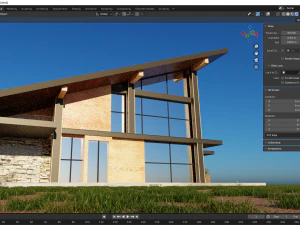 Exterior house design 3D Model