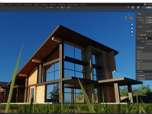 Exterior house design 3D 模型