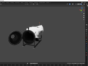 Ocean Gate Titan submarine 3D Model