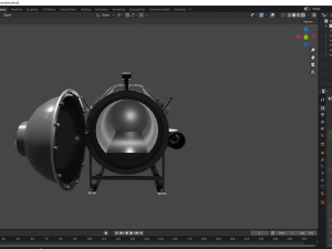 Ocean Gate Titan submarine 3D Model