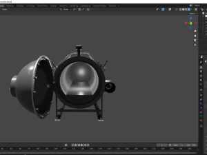Ocean Gate Titan submarine 3D Model