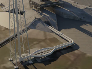 Kennedy Space Center Launch Complex 39-A 3D Model
