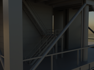 Kennedy Space Center Launch Complex 39-A 3D Model