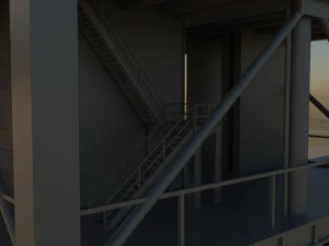 Kennedy Space Center Launch Complex 39-A 3D Model
