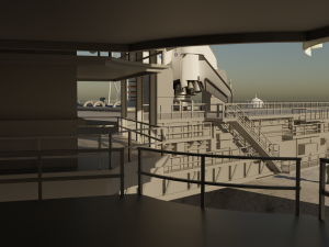 Kennedy Space Center Launch Complex 39-A 3D Model