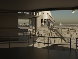 Kennedy Space Center Launch Complex 39-A 3D Model