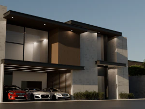 Dış ev tasarımı 3D Model