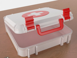 Medicine box 3Dモデル