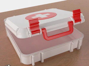 Medicine box 3D Model