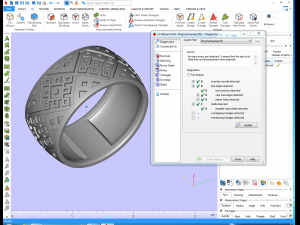 Ukrainian embroidered ring - Vyshyvanka ring 3D Принт Модель