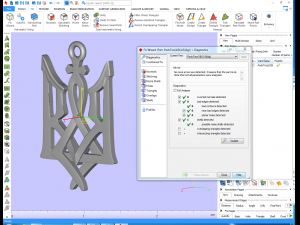 Ukrainian trident pendant 3D print model 3D Принт Модель