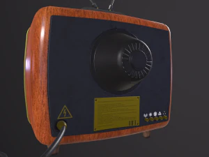 Old Television 3D Model