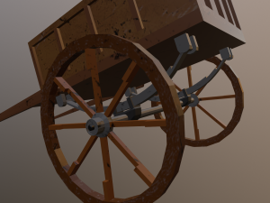 Freight cart Tekstur CG