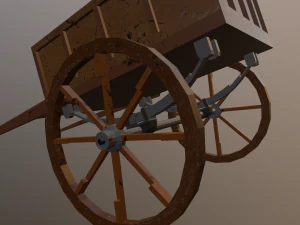 Freight cart CG Textures