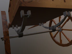 Freight cart CG Textures