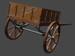 Freight cart Tekstur CG