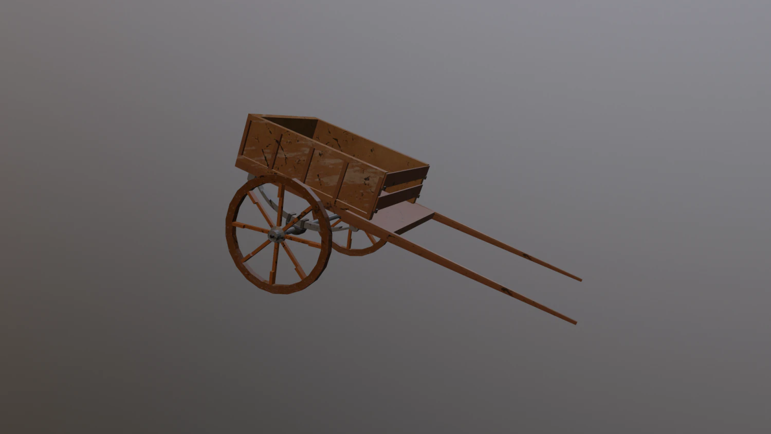 Freight cart CG Textures .c4d .max .obj .3ds .fbx .stl .blend 