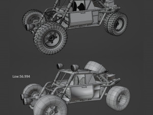 Buggy Model 3D