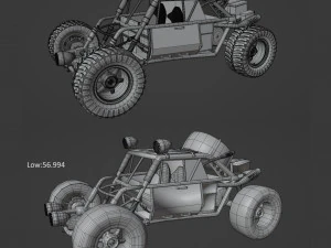 Buggy 3D Model