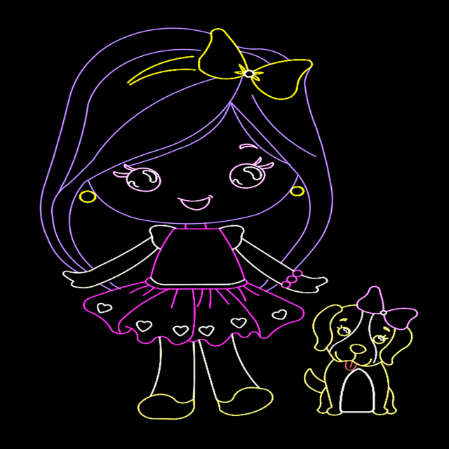 Beauty doll Modelo 3D .c4d .max .obj .3ds .fbx .stl .blend 