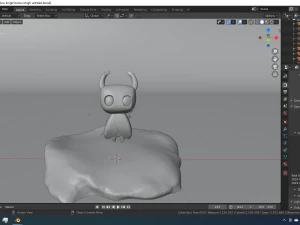 할로우 나이트 3D 모델